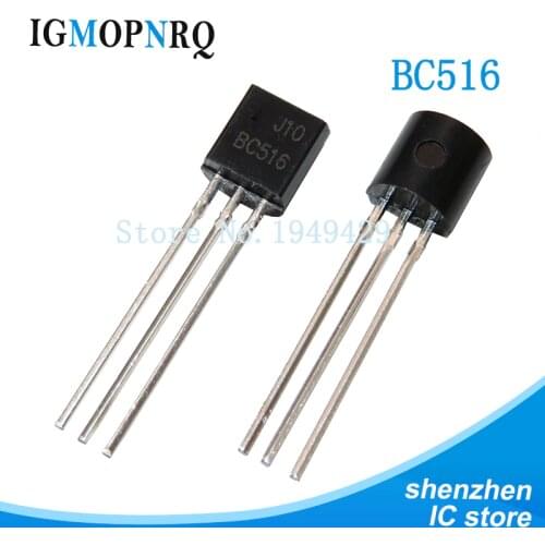 50PCS (25pcs BC516 + 25pcs BC517) TO-92 BC516 BC517 TO92 PNP transistor pairing tube new