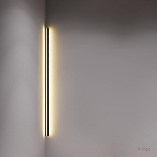 Modern Minimalist Geometric Lines Wall Lamp Indoor Simple Decor Led Wall Light Fixtures Home Decor Bathroom Bedroom Wall Sconces