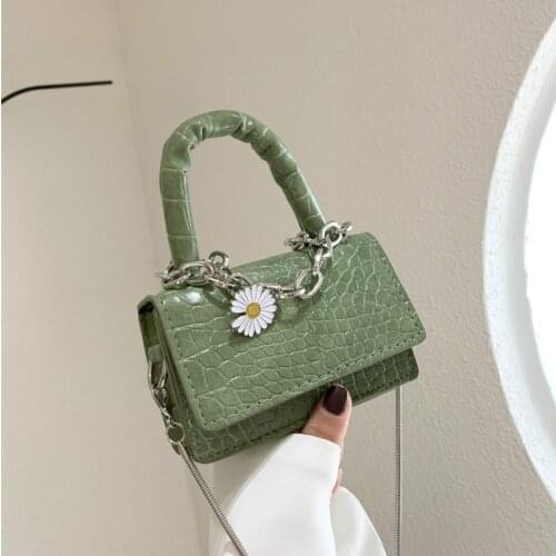 Bags for Women 2021 New Small Bag Solid Color Chain Messenger Bag Female Wild Shoulder Bag Female Small Bag