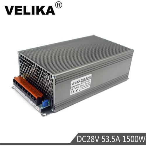 Universal Switching Switch Power Supply 28V 53.5A 1500W Transformer 110v 220v AC to dc28V SMPS For Stepper Motors CNC CCTV Radio