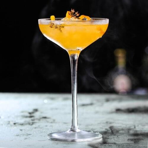 Japanese-style Kimura series of high-end cocktail glasses, wide-mouth dry Martini glasses, flared champagne glasses