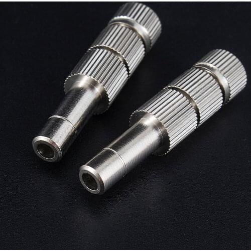 0.1mm 0.15mm Copper 6mm Atomizing nozzle Garden Irrigation Sprayers Dust removal Disinfection Misting Sprayer Sprinkler Fittings
