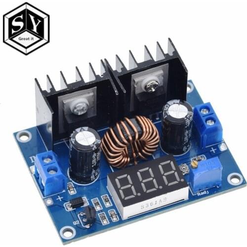 1PCS MH-ET LIVE LED Voltmeter PWM Adjustable 4-36V To 1.25-36V Step-Down Board Module XL4016 8A 200W DC DC Power drop Module