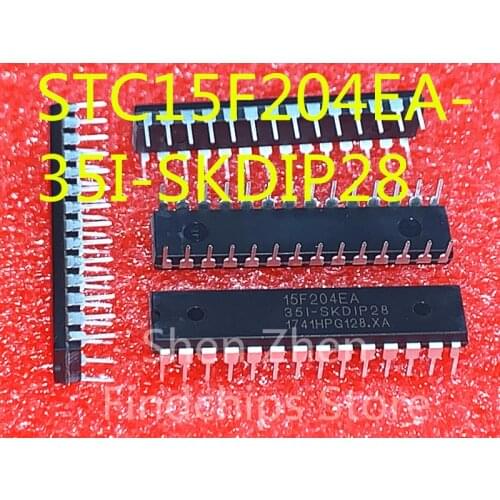 100% New&Original In Stock STC15F204EA-35I-SKDIP28 SKDIP28