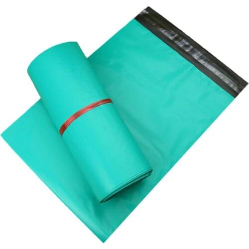 100pcs 60*80cm Large Green Express Bag Poly Mailer Mailing Bag Envelope Self Adhesive Seal Plastic Bag SL41