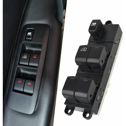 13 pins 25401JD001 Schalter For Nissan Qashqai J10 2.0 dCi 4WD Navara D40 Vehicles Car QZ 25401-JD001 Power Window Switch