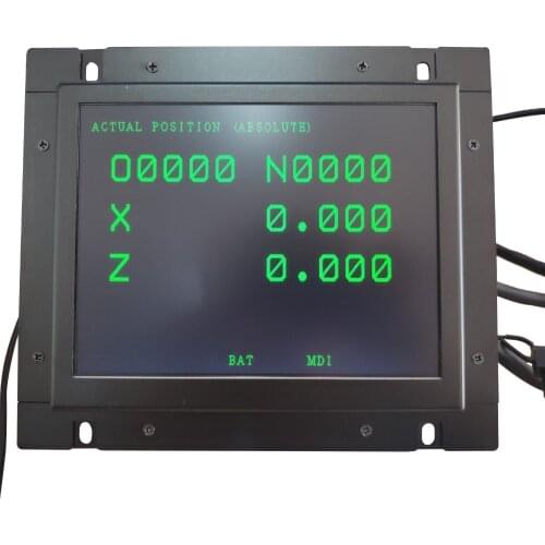 9 Inch CNC Display A61L-0001-0093 D9MM-11A Screen LCD Monitor Replacement for FANUC CNC System CRT Display