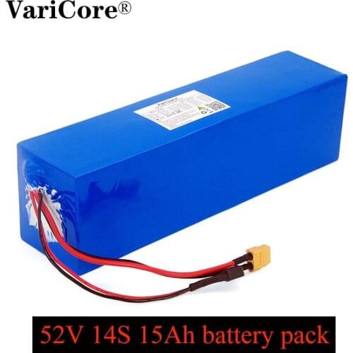 VariCore e-bike battery 52v 15ah 18650 li-ion battery pack bike conversion kit bafang 1000w+BMS High power protection