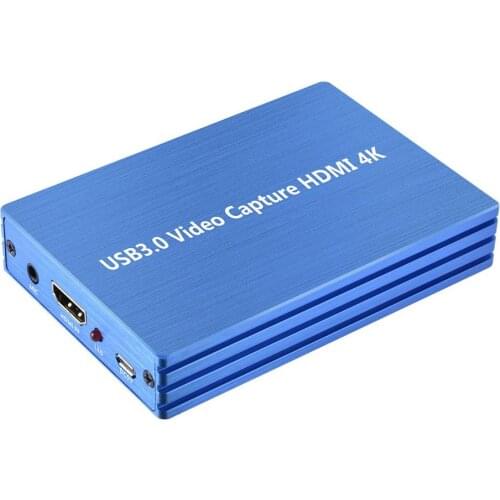 Y&H Game Capture Card 4K HDMI-compatible Input USB3.0 HD 1080P 60fps Video Live Streaming Screen Recorder Device