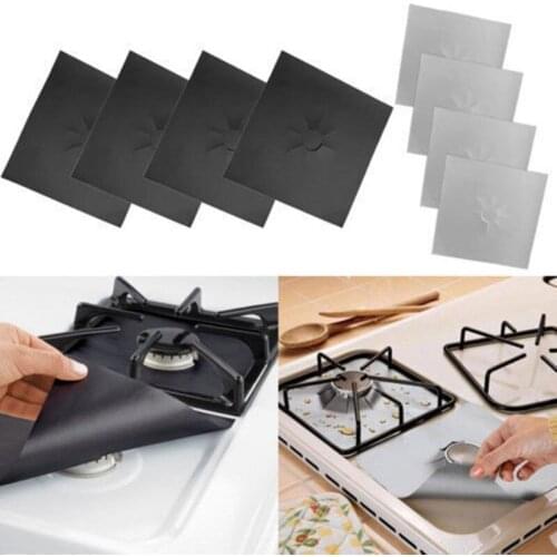 Reusable Gas Stove Cover Burner Protector Suitable to Different Gas Stove Hob Liners Pad for Home Kitchen Tools