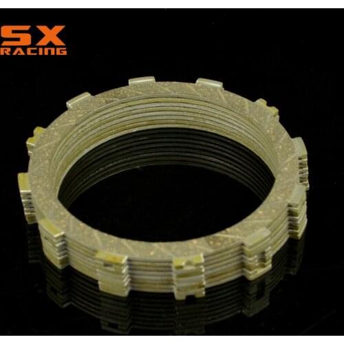 Motorcycle Engine Set Clutch Friction Disc For RM125 2003-2009 RMZ250 KX250F 2004-2015 ZX600 2004-2013 ZX636 2005-2007 2013-2015