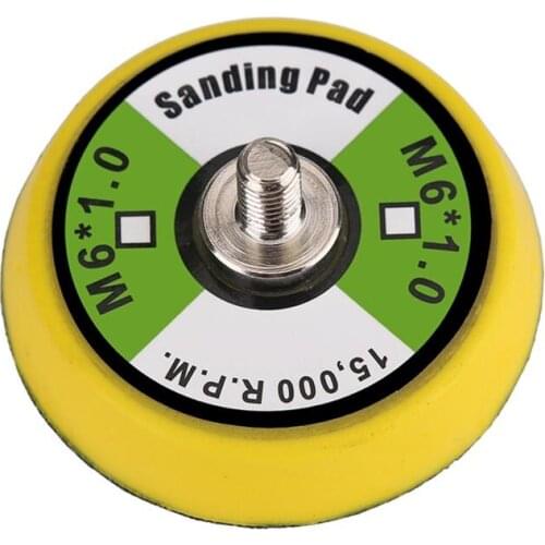 2 Inch Backing Pad Car Polisher Bonnet Sander Paper Disc Polishing Machine Tool Hook Backing Plate for Sanders or Polishers