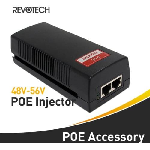 POE Injector PSE801FM 10/100Mbps Power Supply Input 100V-240V Output 48V-56V