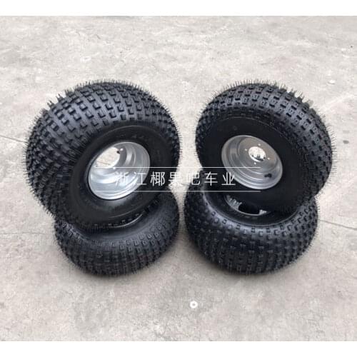 ATV 20X7-8 22X11-8 Inch Square Tire with A Set of Wheels