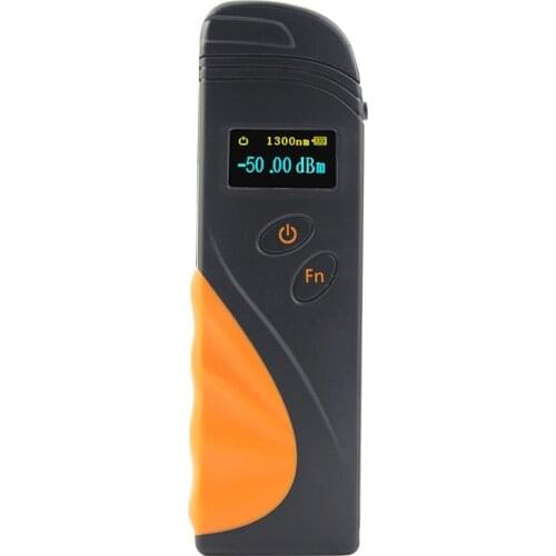 Handheld FTTH High Precision Mini Fiber Optical Power Meter -70+3 dBm Optical Fiber Cable Tester-50-+20 USB Charging
