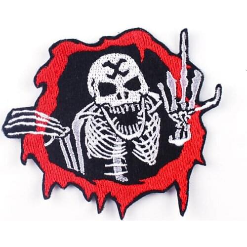 Pulaqi Diy Letter Patch Punk Patch Iron On Clothing Patches On Clothes Embroidered Patches For Clothing Badges Applique Sticker