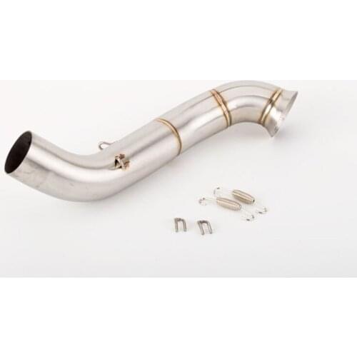 Slip On For Duke 690 2013 2014 2015 2016 2017 2018 2019 2020 Years Motorcycle Exhaust Middle Link Pipe Mid Tube