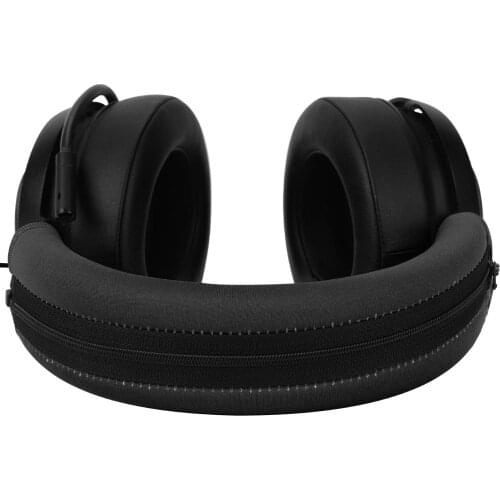 Replacement Head Band Cloth Headband Cover Protector with Zipper For Razer Kraken V2 Pro Gaming Headphones Game Headsets