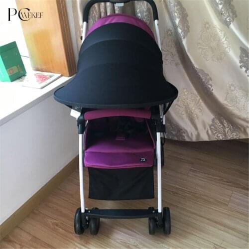 Hot Universal Baby Stroller Sunshade Sun Visor Baby Stroller Accessories Car Seat Frame Awning Awning Rain Cover Canopy Stroller
