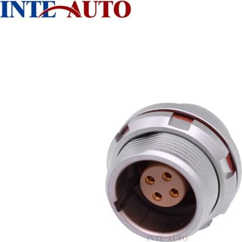 Compatible 2K series EEG.2K.304 ip68 connector 4 pin panel mount receptacle circular multi pin connectors