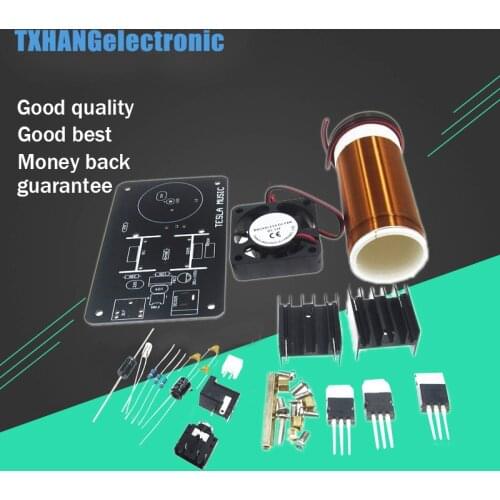 Tesla Coil Kit Mini Music Tesla Coil Plasma Speaker Wireless Transmission diy electronics