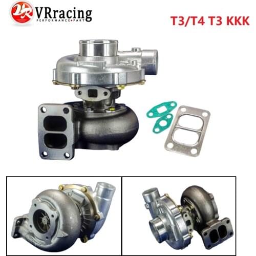 VR - UNIVERSAL TURBO T3/T4 T3 KKK TURBOCHARGER 4 BOLT COMPRESSOR .50A/R 350HP+ VR-TURBO38