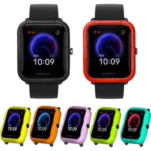 PC Protective Cover for Amazfit Bip U Watch Case Hard Plastic Protector Frame Shell for Xiaomi Huami Amazfit Bip U Bumper