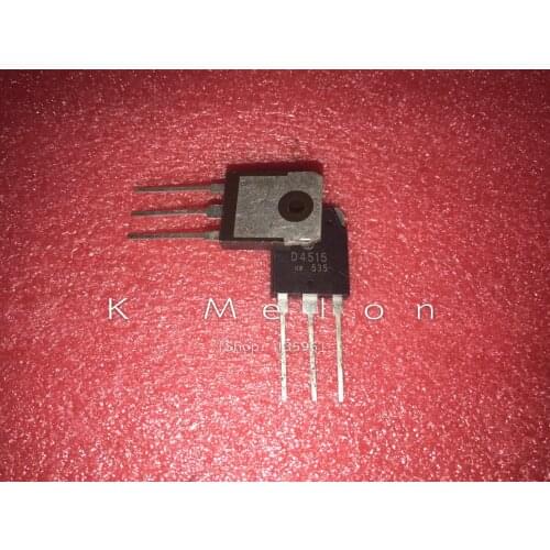10PCS 2SD4515 D4515 3DD4515 TO-3P/TO-247 15A 400V High sPeed switching transistor
