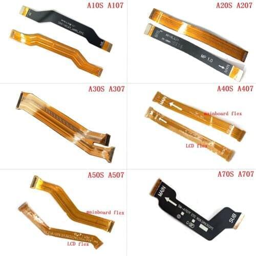 10pcs For Samsung A10S A20S A30S A307 A40S A50S A507 A60S A70S M10S M30S M40S Motherboard Main Board Connector LCD Display Flex