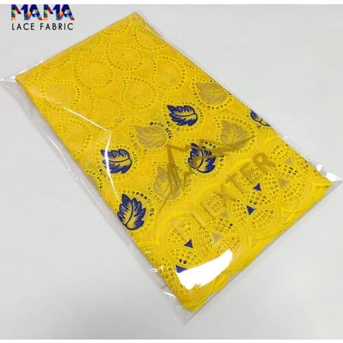 5 Yards African Lace Fabric 2021 High Quality Printing Bazin Riche Embroidery Lace For Women Wedding Traditional Cloth