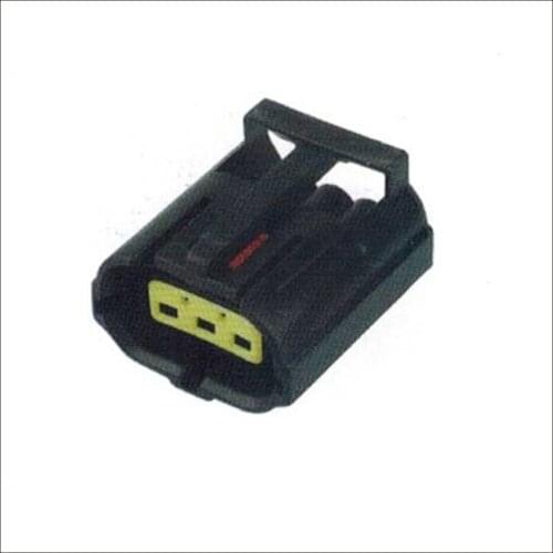 50SET car Male female wire connector 3 pin connector terminal Plugs socket Fuse box Wire harness Soft Jacket DJY70334-2-21