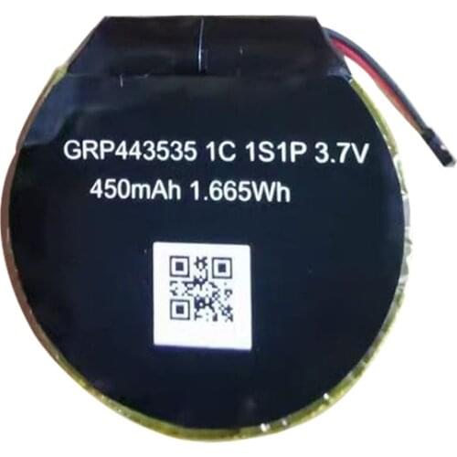 3.7V 450mAh battery For Smart watch Finow x3 NO.1 D5+ Finow x5 replace lem5 lem 5