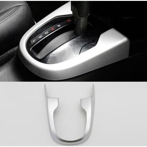 For Honda FIT JAZZ accessories 2013 2014 2015 2016 2017 2018 Car gear shift lever knob frame panel cover trim car styling
