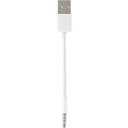 USB to 3.5mm Transfer Audio Adapter Cable 3.5mm Jack to USB 2.0 Data Sync Charger Cable cord for Apple iPod Shuffle 3rd 4th 5th