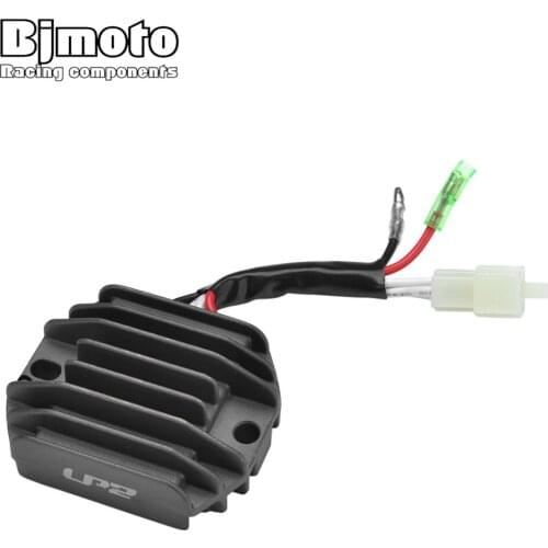 BJMOTO Motorcycle Metal Voltage Regulator Rectifier Motorbike For Yamaha YFM 400 Kodiak Bear 4x4 Maine/New Hampshire 1993-1994