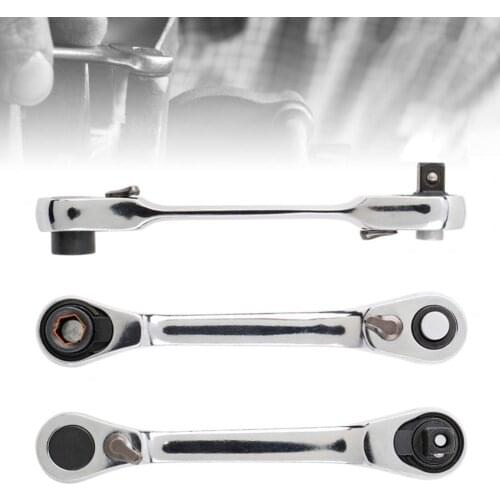 Ratchet Combination Metric Wrench Set Fine Tooth Gear Ring Torque and Socket Wrench Set Nut Tools for Repair