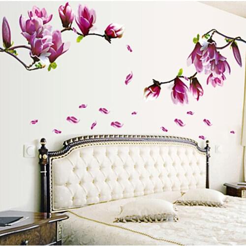 Magnolia Creative Fashion Combination Waterproof Removable Environmental Protection Wall Stickers