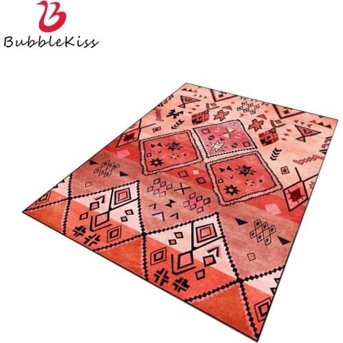 Bubble Kiss Ethnic Style Carpet Abstract Fashion Printed Art Rug Home Decor Living Room Carpets Door Floor Mat Bedroom Area Rugs
