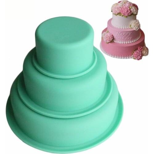 Putty Molds Silicone Mold for Biscuit Form Candles Soap Flower Ice Cream Confectionery Equipment 3d Donuts Oven Cake Heart Mould