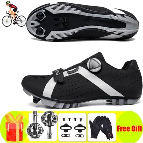 Cycling Shoes Sapatilha Ciclismo Mtb Self-Locking Bicicleta Carretera Spd Pedals Men Sneakers Women Racing Mountain Bike