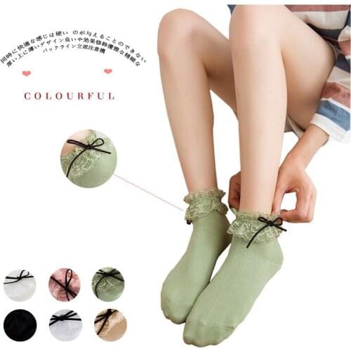 Hot Sales Fashion 100% Cotton Womens Japan Socks Butterfly Comfortable cat cartoon candy Cute kawaii Sock Woman Socks slipper