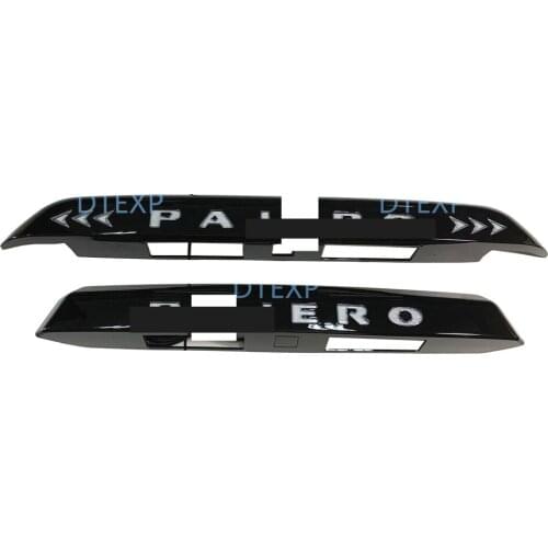 1 Piece 2007-2020 Spare Tire Cover for Shogun 2007-2013 brake Lamp for Pajero V97 tail door decoration board for Montero V93 V95