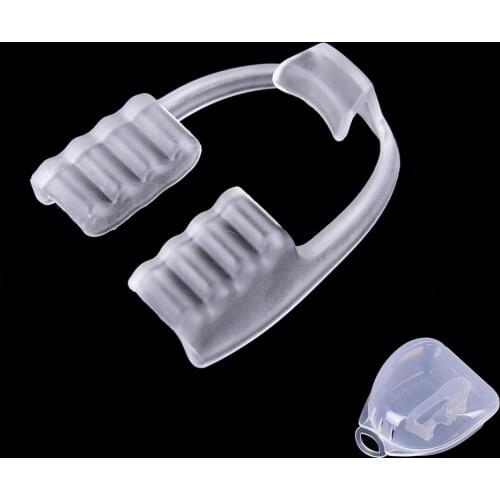 1Pc Silicone Dental Mouth Guard Stop Teeth Grinding Bruxism Eliminate Clenching Sleep Aid for for Boxing Basketball