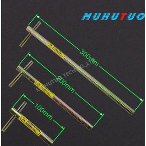 1pcs 100mm 200mm 300mm 500mm 1000mm KONE elevator door key Silcom elevator door key KONE special triangle key lengthened