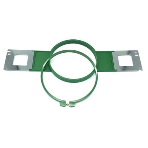 12pcs EMBROIDERY SPARE PARTS Tajima GREEN Hoops 180mm Round shape Total Length 495mm TAJIMA tubular frame TAJIMA tubular hoop