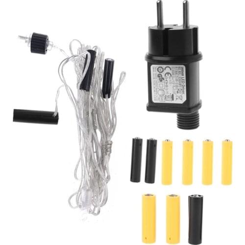 3in1 AA + 2AAA Battery Eliminator Power Supply Adapter Replace LR6 AA LR03 AAA Battery for Christmas LED Light Walkie Toys DXAC