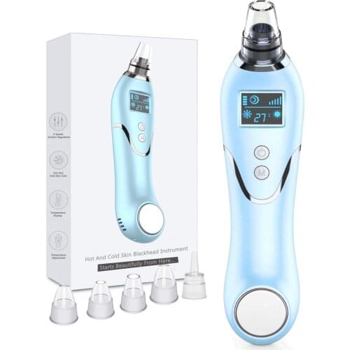 2021 Face Blackhead Remover Vacuum Suction Pore Cleaner Face Deep Nose Cleasning Pimple Removal Acne Removal Skin Care Machine
