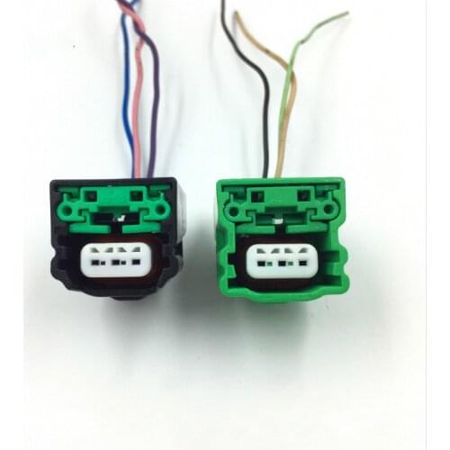 Car crankshaft eccentric shaft sensor camshaft position sensor plug connector with wire for Nissan 2003-2007 old Teana 2.3 3.5