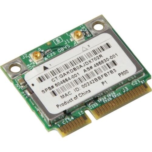 Wireless Adapter Card for HP Broadcom BCM4322 BCM94322MC Wifi 300Mbps 802.11n Mini PCI-E For hp HP DV2 DV3 DV6 DV7 504664-001