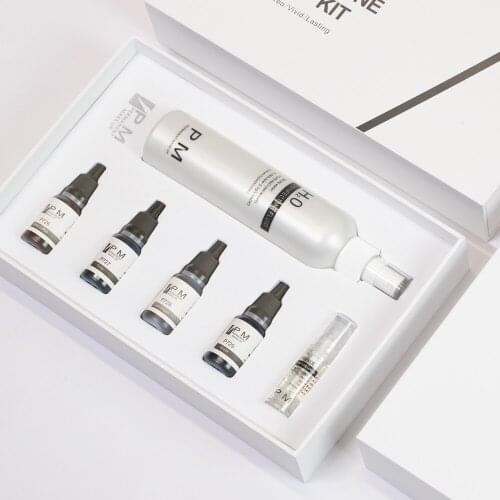 Non-discoloration scalp permanent makeup pigment tattoo ink